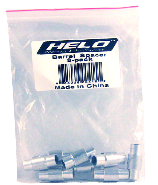 Helo 6mm Barrel Bearing Spacer - 8pk